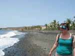27815 Jenni at Tarajalejo beach with black sand.jpg